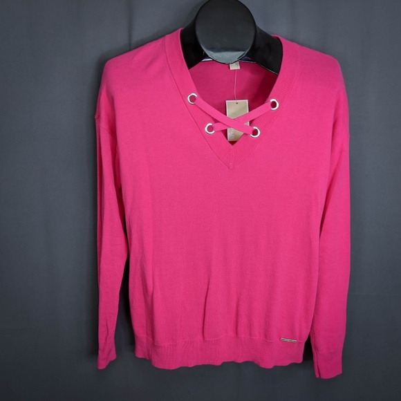 Michael Michael Kors Womens Sweater Small Pink - Picture 1 of 7